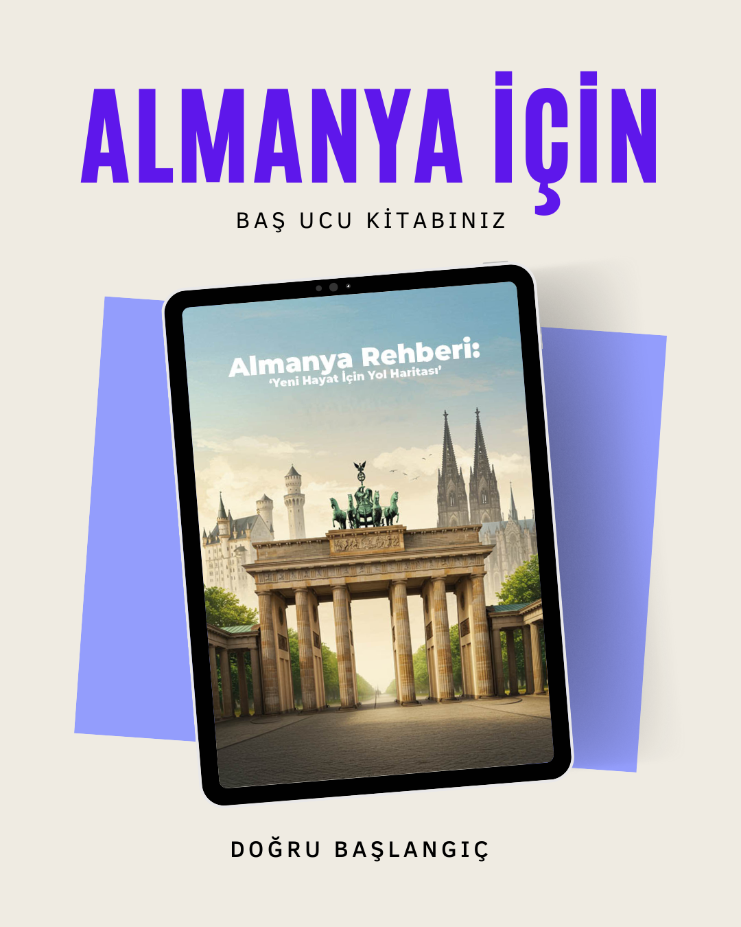 Almanya'da Yaşam Rehberi / Tam Kapsamlı E-Kitap
